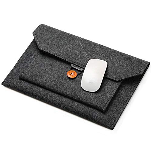 ANBF Simplicity - Funda para ordenador portátil Teclast F7 Plus F6 Pro para tablet F6 Plus 10.1 14 13.3 11.6 15.6 pulgadas (color gris oscuro, tamaño: Teclast m30)