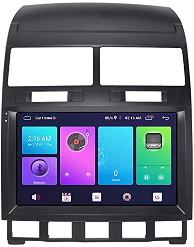 Android Car Stereo Sat Nav para Volkswagen Touareg 2003-2010 Unidad Principal Sistema de navegación GPS SWC 4G WiFi BT USB Mirror Link Carplay Integrado