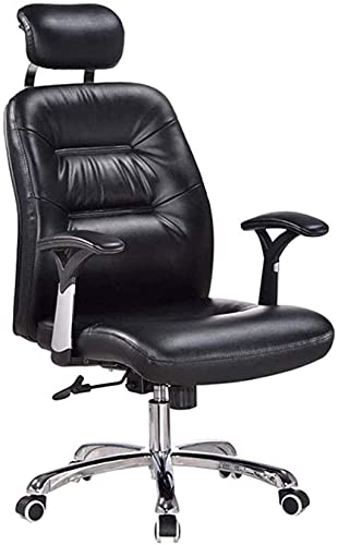 BeingHD Qualitätsbürostuhl, Bürostuhl mit Armlehne Boss-Stuhl, lederer High-Rücken mit hoher Rücken großer Sitzmassage Executive Stuhl Drehstuhl Gaming Chair