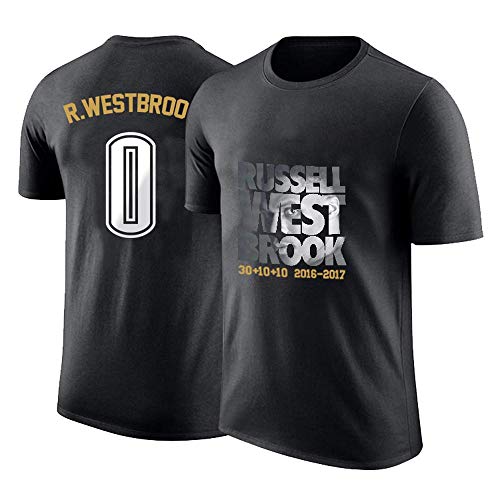 Camiseta de manga corta Thunder Paul George Westbrook Westbrook