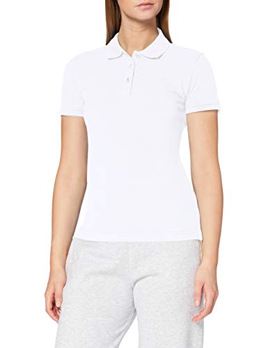 Clique Classic Womens Marion, Polo para Mujer, Blanco, 34 EU (Talla fabricante:X-Small)