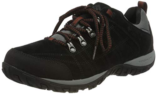 Columbia Peakfreak Venture S II Mid, Botas de Senderismo Hombre, Negro (Black, Dark Ado 010), 43 EU