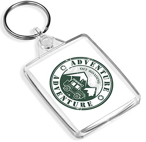 Destination Vinyl Keyrings 1 x 4 Off Road Adventure Fun Cool – Keying – IP02 – Regalo para mamá papá niños # 4189