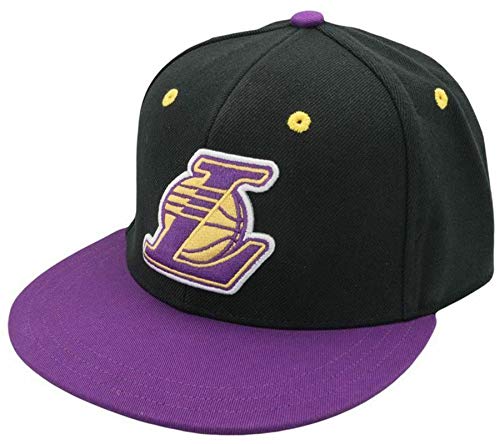 Gorra adidas – Nba Fitted Los Angeles Lakers Negro/Morado M