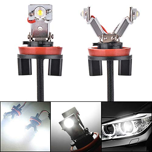 H8 LED Halo Angel Eye Marker Light Bulb For E92 E93 E89 E89 E60 E70