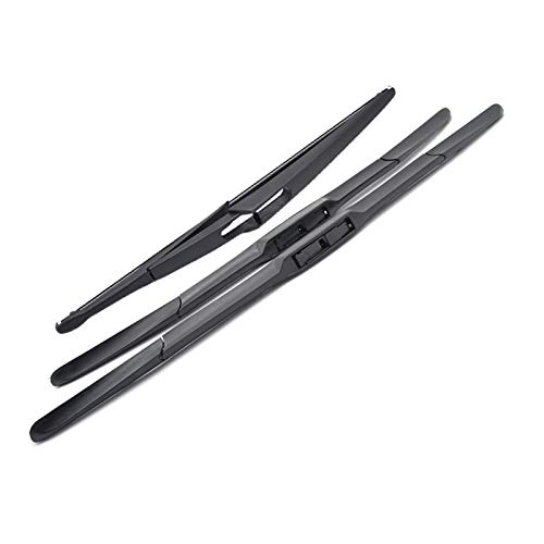 Juego De Escobillas De Limpiaparabrisas Delantero Y Trasero Para Nissan Para Qashqai J11 2013-2020 Parabrisas Ventana 26"+17" +12" Limpiaparabrisas