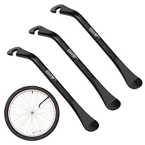 KARAA 3Pcs Palancas Neumatico Bicicleta Palanca del neumático del Ciclo para Reparación de Neumáticos de Bicicleta y Desmontar Neumáticos de Bicicleta