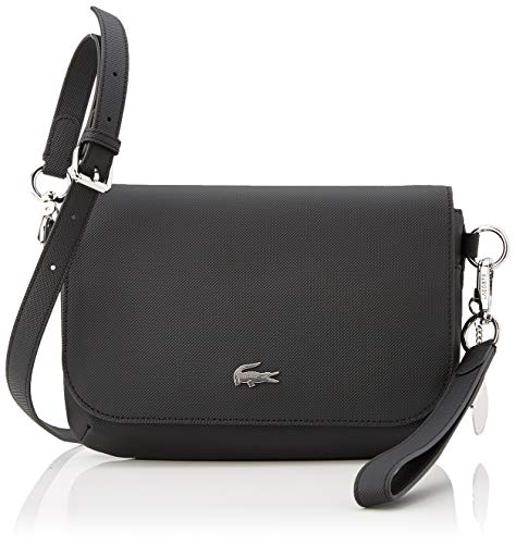 Lacoste - Daily Classic, Bolsos bandolera Mujer, Negro (Black), 5x17x24.5 cm (W x H L)