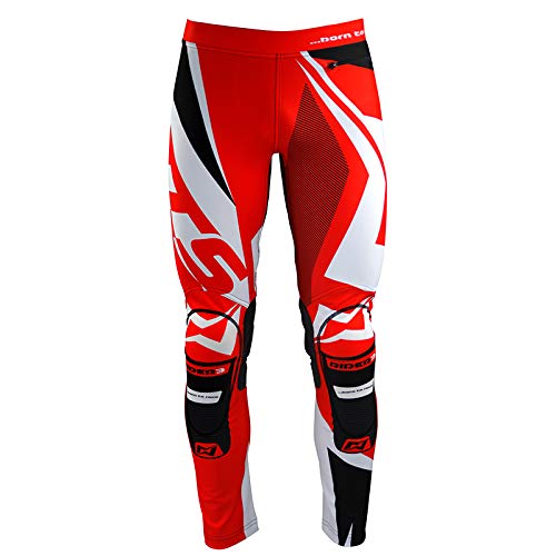 Mots MT3112SR Trial Rider3 Pantalon, Rojo, Talla S