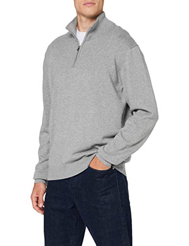 mustang Emil T Basic Sudadera, Gris Moteado, S para Hombre