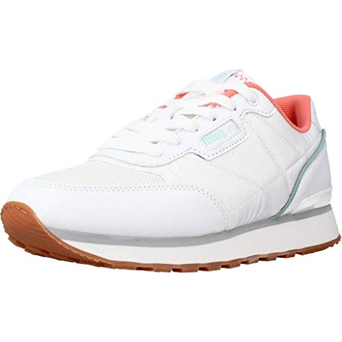 Mustang JOGGO, Zapatillas Deportivas Mujer, Action PU Blanco, 40 EU