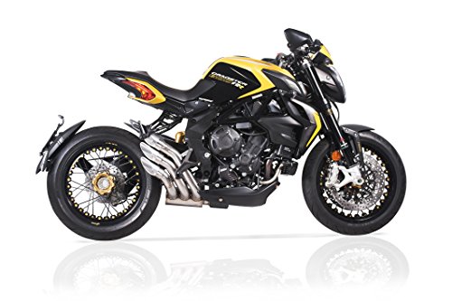 MV Agusta Dragster 800 RR Euro4 - Tubo de escape POWERGUN