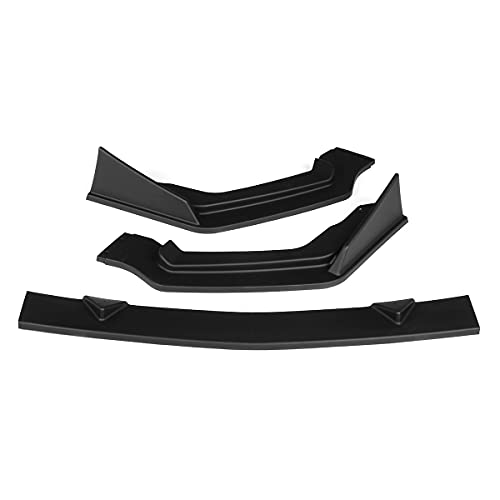 MZQ-DM Splitter de Parachoques, Q50 Frontal Delantero Kit Kit Kit Spoiler Lip Difusor Protección Protección para Infiniti Q50 Sport 2014-2017,Matte Black