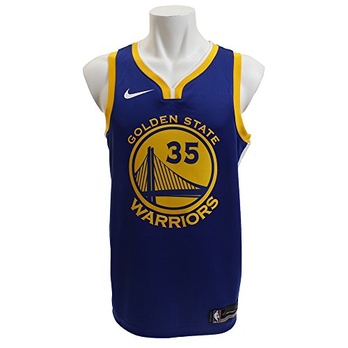 NIKE GSW M Nk Swgmn Road Camiseta, Hombre, Rush Blue/White/Amarillo