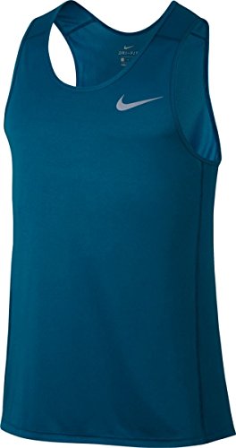 NIKE M NK Dry Miler Camiseta, Hombre, Azul (Industrial Blue), S