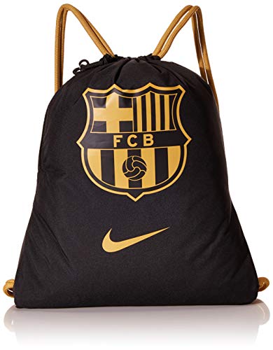 NIKE NK Stadium FCB Gmsk-Fa20 Sports Bag, Unisex Adulto, Black/Truly Gold/Truly Gold, MISC