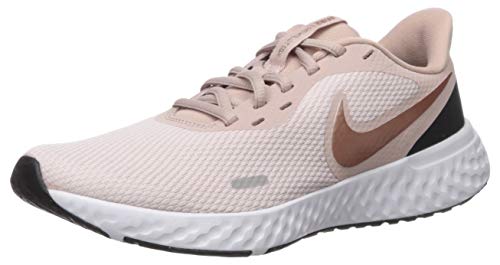 Nike Revolution 5, Zapatillas De Atletismo Mujer, Multicolor (Barely Rose/Mtlc Red Bronze/Stone Mauve 600), 39 EU