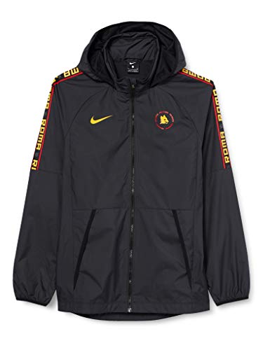 NIKE Roma M NK Awf LTE Jkt Sport Jacket, Hombre, Black/Black/University Gold no Sponsor, S
