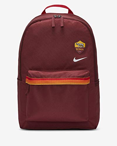 NIKE Roma Nk Stadium Bkpk-Fa20 Sports Backpack, Unisex Adulto, Team Crimson/Dark Team Red/(White), MISC