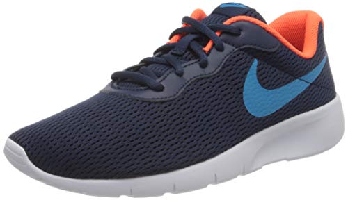 Nike Tanjun (GS), Zapatillas Unisex Adulto, Azul (Midnight Navy/Laser Blue Hyper Crimson), 38 EU