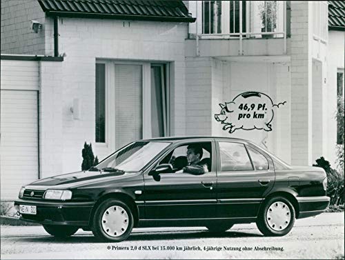 Nissan Primera 2.0 SLX - Foto de Prensa Vintage