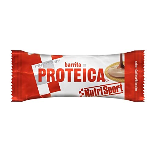 NUTRISPORT 12 BARRITAS PROTEICAS VARIOS SABORES MAS 1 BOOM (GALLETA)