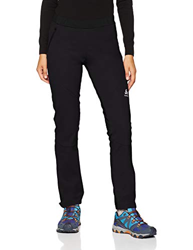 Odlo Aeolus Element - Pantalones para Mujer, Mujer, Pantalones, 622231, Negro, Small