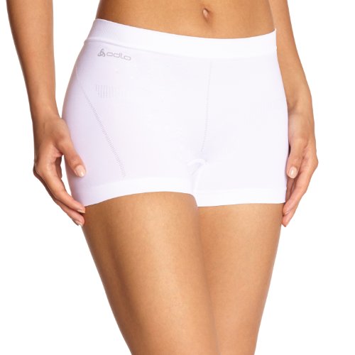 Odlo Evolution Light - Bóxer para Mujer, Color Blanco (Blanc), Talla XS