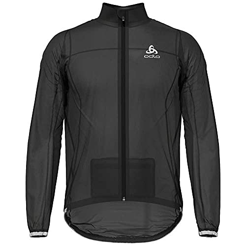 Odlo Jacke Hardshell Zeroweight DD Waterproo Chaqueta para Hombre, Negro, Medium