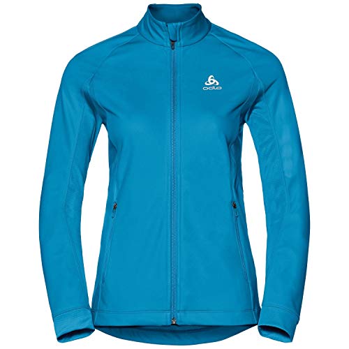 Odlo Jacket Aeolus Warm Chaqueta, Mujer, Turkish Tile, Extra-Small