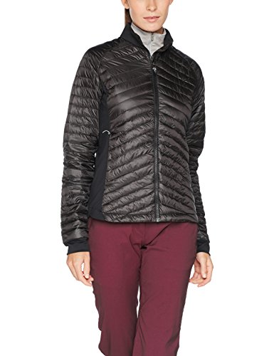 Odlo Midlayer Full Zip Helium Cocoon Chaqueta de plumón, negro, extra-large para Mujer