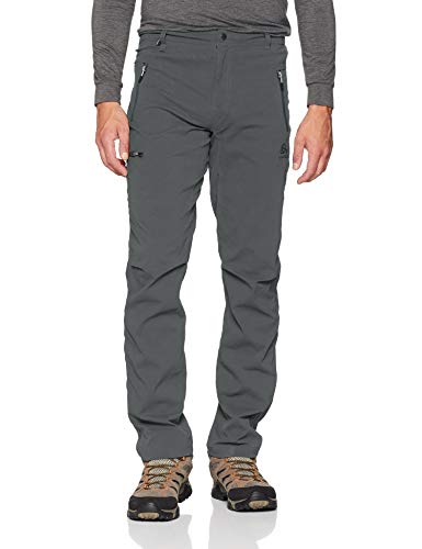 Odlo Pants Wedge Mount Pantalón, Primavera/Verano, Hombre, Color Odlo Gris Grafito, tamaño 52