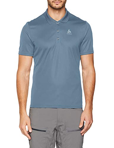 Odlo Polo para Hombre S/S Timo, Hombre, Polo, 594132_28100_L, China Blue, Large