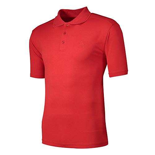 Odlo - Polo Shirt SS Pins, Color Formula One, Talla S