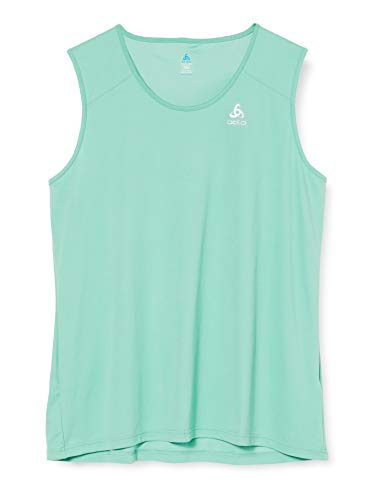 Odlo Singlet CARDADA Top, Mujer, Crema De Menthe, Small