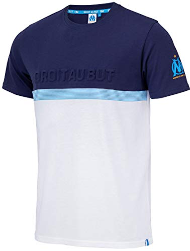 Olympique de Marseille - Camiseta oficial para hombre, talla, Hombre, azul, large