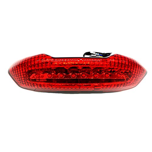 one by Camamoto luz Trasera Compatible para (cod 77204328YR Rojo Aprobado Completo con led Compatible con NRG Power)