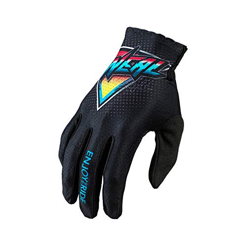 O'NEAL | Guante de Ciclismo Guante de Motocross | MX MTB DH FR Downhill Freeride | Materiales duraderos y Flexibles, Palma ventilada | Matrix Youth Glove Speedmetal | Niños | Negro | Talla M