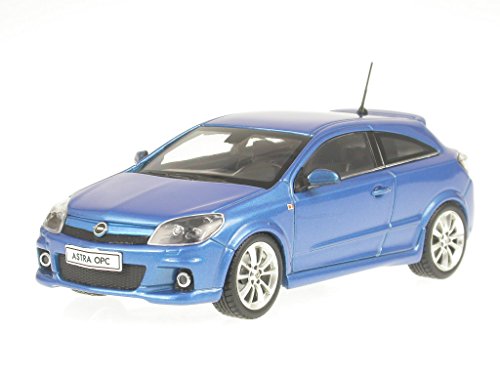 Opel Astra H OPC - Coche en minichamps (escala 1:43), color azul