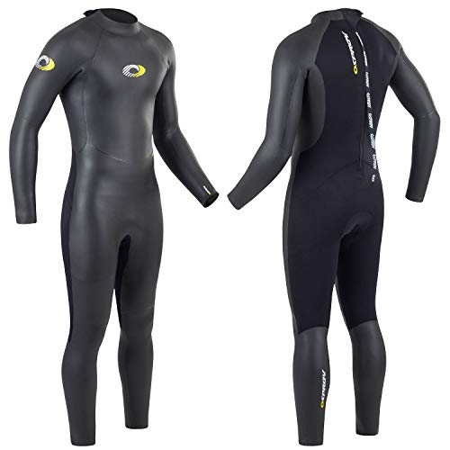 Osprey Traje de Neopreno Largo para triatlón, Hombre, Negro, L