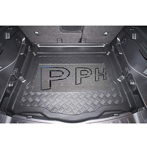 PPH - Bandeja para maletero para Nissan X-Trail (T32) III SUV a partir de 08.2014; 5 plazas; base de carga empotrada.