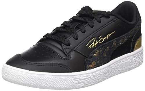 PUMA Ralph Sampson LO Stardust WN S, Zapatillas Mujer, Negro Blanco Team Oro, 36 EU