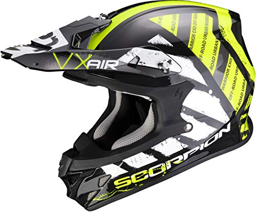 Scorpion VX-21 AIR URBA Black-Neon Yellow XL