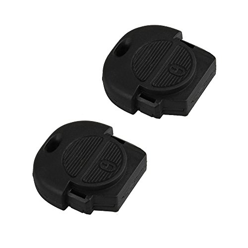 SODIAL(R) 2 x Funda Cascara Llave para Coche NISSAN X-TRAIL MICRA Nuevo