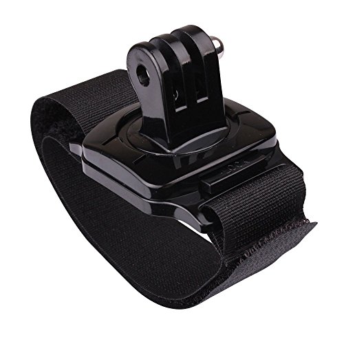 SODIAL(R)Correa para la muneca ajustable montaje para GoPro Heroe 1 2 3 3 + 4 camara