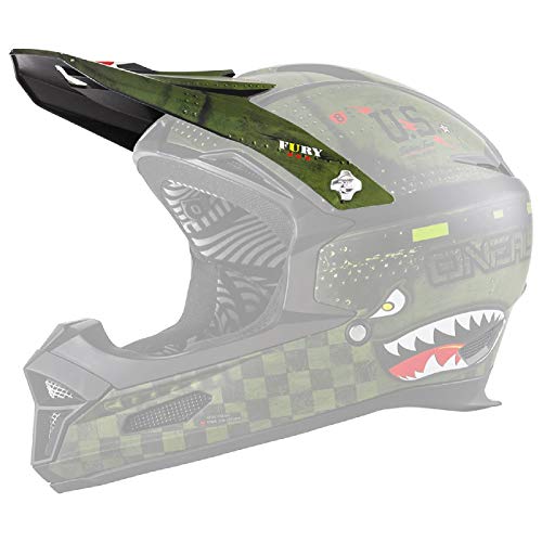 Spare Visor FURY RL Helmet WARHAWK black/green