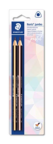 Staedtler 119 BK2 PA. Lápices Noris Club jumbo. Blíster con 2 unidades de lápices HB.