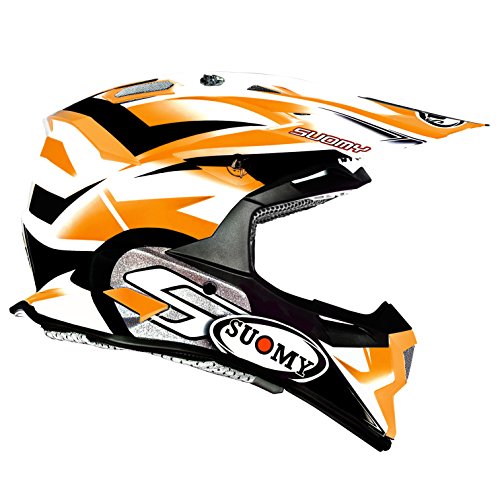 SUOMY KSAL0001.5 Casco para Motocross, Naranja, L