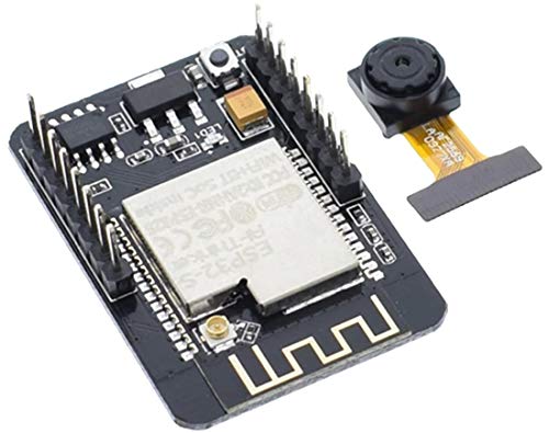 TECNOIOT Camera Module ESP32-CAM Bluetooth Module WiFi Board Development ESP32 OV2640 (Camera Included)