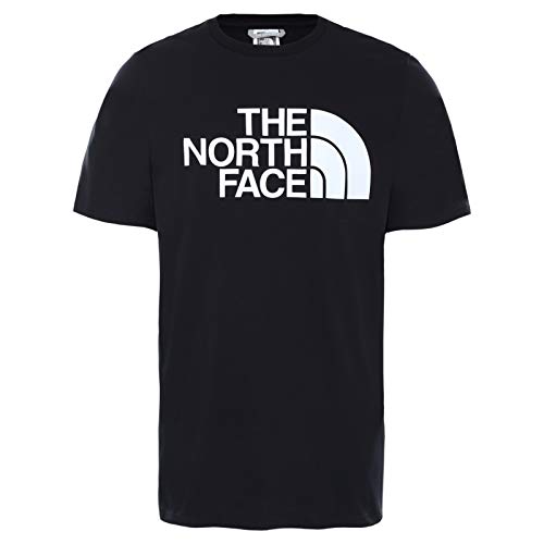 The North Face Camiseta de Manga Corta Half Dome para Hombre, Negro, XXL